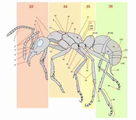 Внешнее строение муравьев